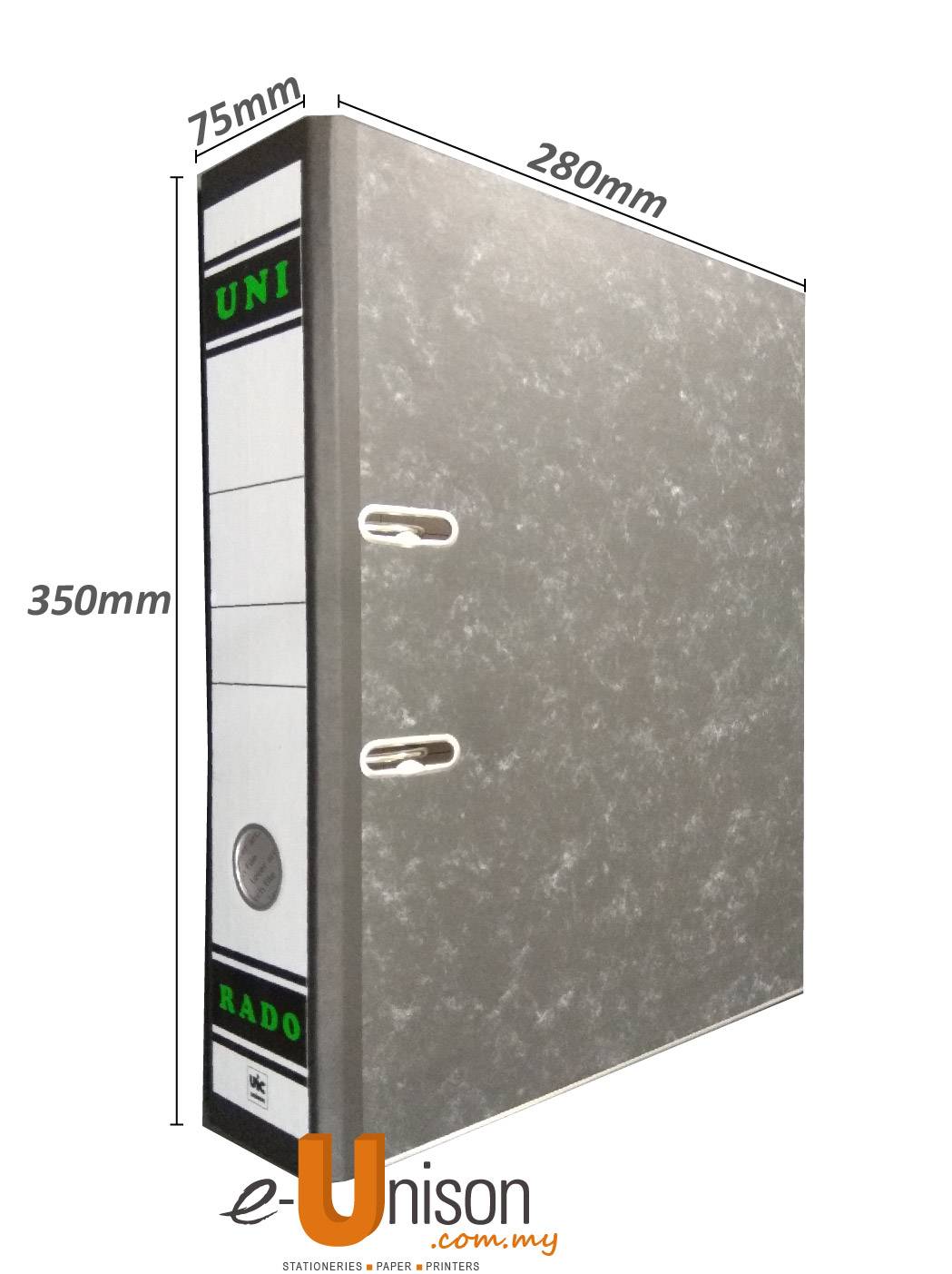 3″ PAPERBOARD LEVER ARCH FILE (75MM) – KLD Stationary